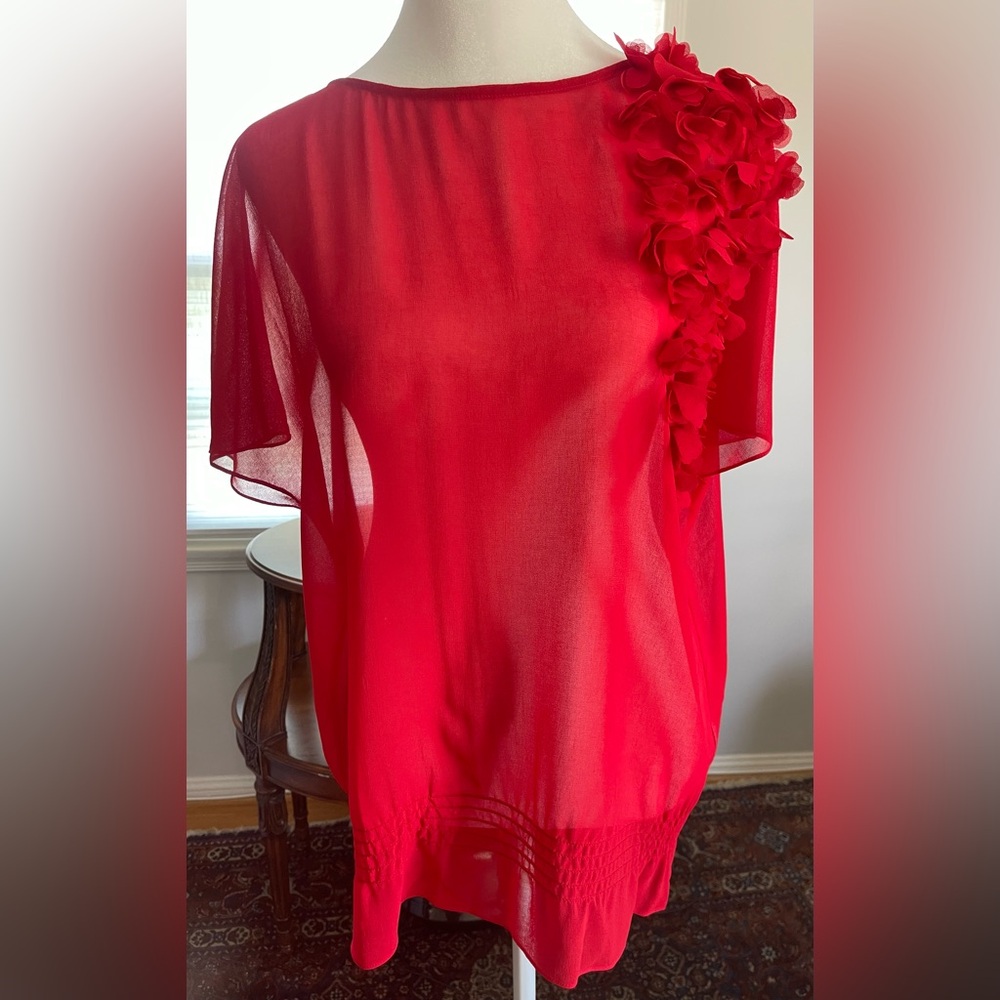 Ted Baker London Red top size 2 (medium/large)